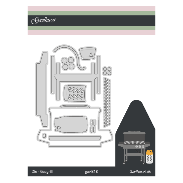Gavlhusets Design - Die - Gasgrill