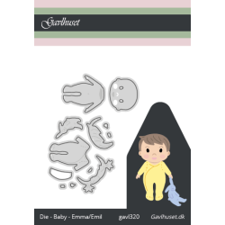 Gavlhusets Design - Die - Babymodel med tilbehr