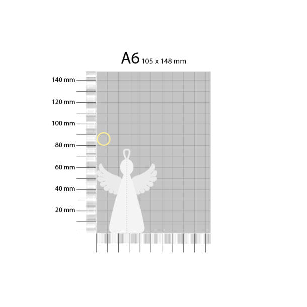 Gavlhusets Design - Die - 3D-engel