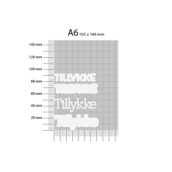 Gavlhusets Design - Die - Tillykke tekster