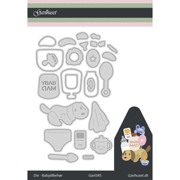 Gavlhusets Design - Die - Babytilbehr