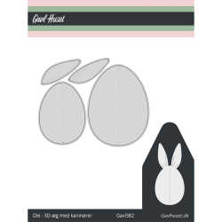 Gavlhusets Design - Die - 3D-�g med kanin�rer