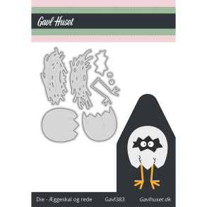 Gavlhusets Design - Die - �ggeskal og rede
