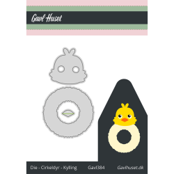 Gavlhusets Design - Die - Cirkeldyr - Kylling