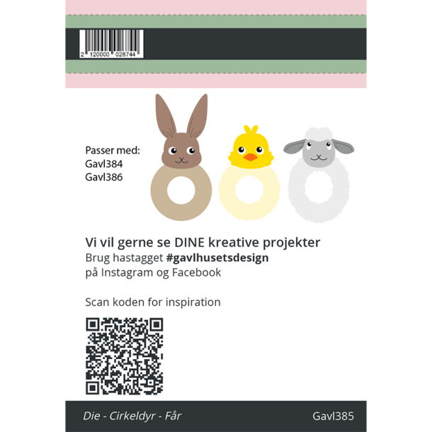 Gavlhusets Design - Die - Cirkeldyr - F�r
