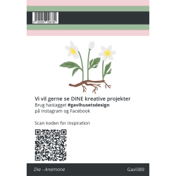 Gavlhusets Design - Die - Anemone