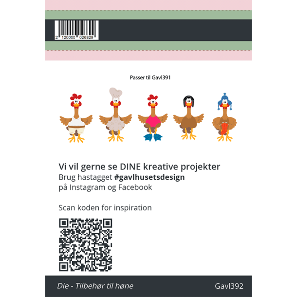Gavlhusets Design - Die - Tilbeh�r til h�ne