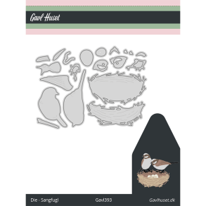 Gavlhusets Design - Die - Sangfugl