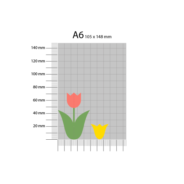 Gavlhusets Design - Die - 3D-tulipan
