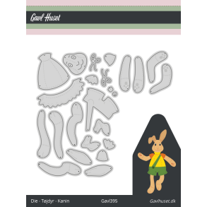 Gavlhusets Design - Die - T�jdyr kanin