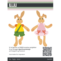 Gavlhusets Design - Die - T�jdyr - Kanin
