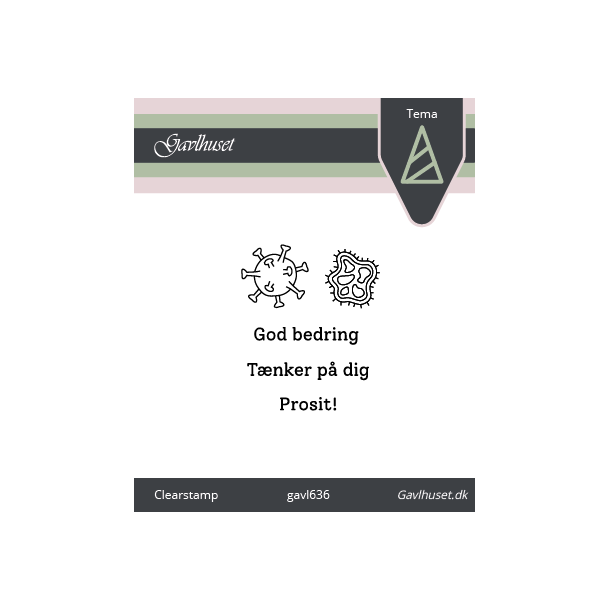 Gavlhusets Design - Stempel - Forklelse