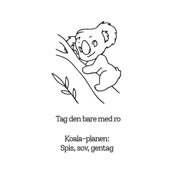 Gavlhusets Design - Stempel - Koala