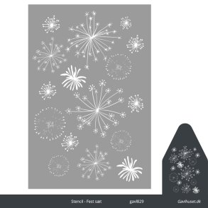 Gavlhusets Design - Stencil - Fest s�t