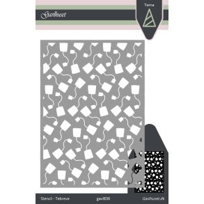 Gavlhusets Design - Stencil - Tebreve