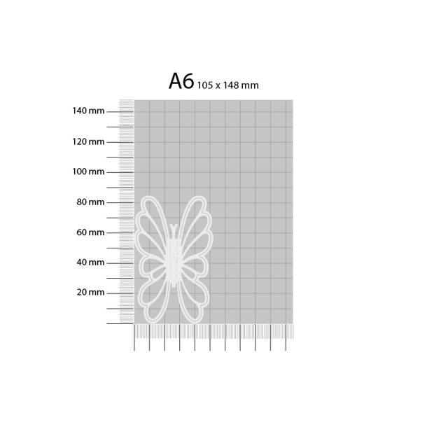 Gavlhusets Design - Die - Sommerfugl