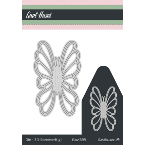 Gavlhusets Design - Die - Sommerfugl