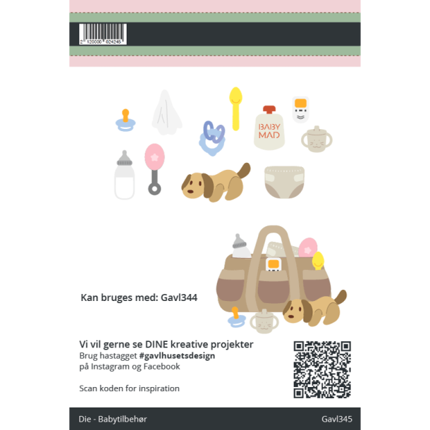 Gavlhusets Design - Die - Babytilbehr