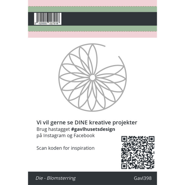 Gavlhusets Design - Die - Blomsterring