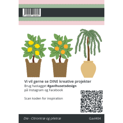 Gavlhusets Design - Die - Citrontr� og piletr�