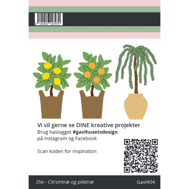Gavlhusets Design - Die - Citrontr� og piletr�