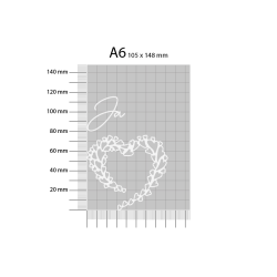 Gavlhusets Design - Die - Hjerte udsk�ring
