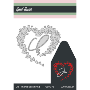Gavlhusets Design - Die - Hjerte udsk�ring