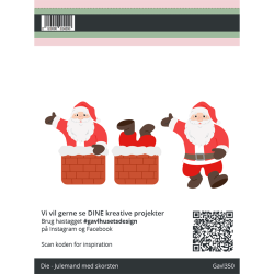 Gavlhusets Design - Die - Julemand med skorsten