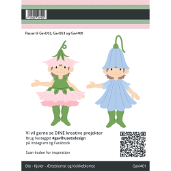 Gavlhusets Design - Die - Kjoler - �rteblomst og klokkeblomst