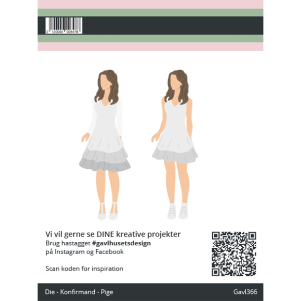 Gavlhusets Design - Die - Konfirmand - Pige