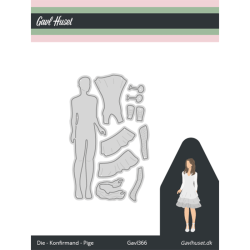 Gavlhusets Design - Die - Konfirmand - Pige