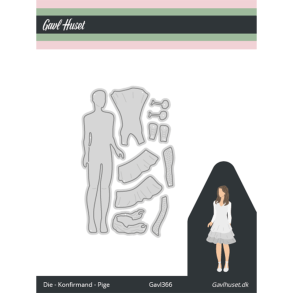 Gavlhusets Design - Die - Konfirmand - Pige