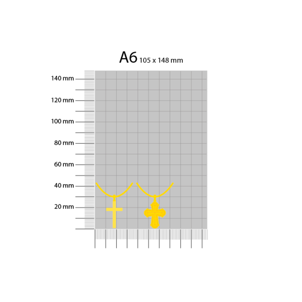 Gavlhusets Design - Die - Kors med k�de