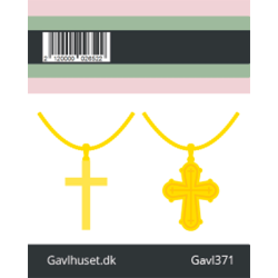 Gavlhusets Design - Die - Kors med k�de