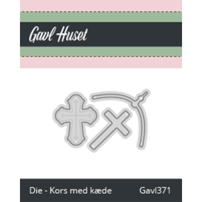 Gavlhusets Design - Die - Kors med k�de