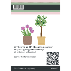 Gavlhusets Design - Die - Oliventr� og purl�g