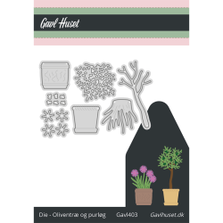 Gavlhusets Design - Die - Oliventr� og purl�g