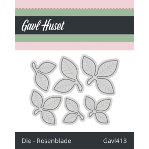 Gavlhusets Design - Die - Rosenblade