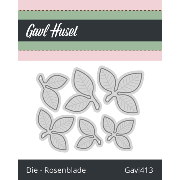 Gavlhusets Design - Die - Rosenblade