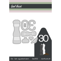 Gavlhusets Design - Die - Salt- og peberkv�rn