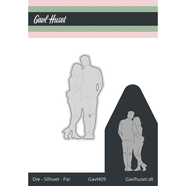 Gavlhusets Design - Die - Silhuet - Par