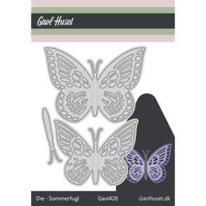Gavlhusets Design - Die - Sommerfugl