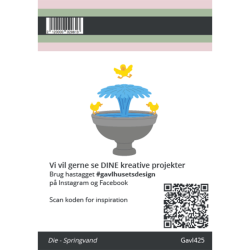 Gavlhusets Design - Die - Springvand