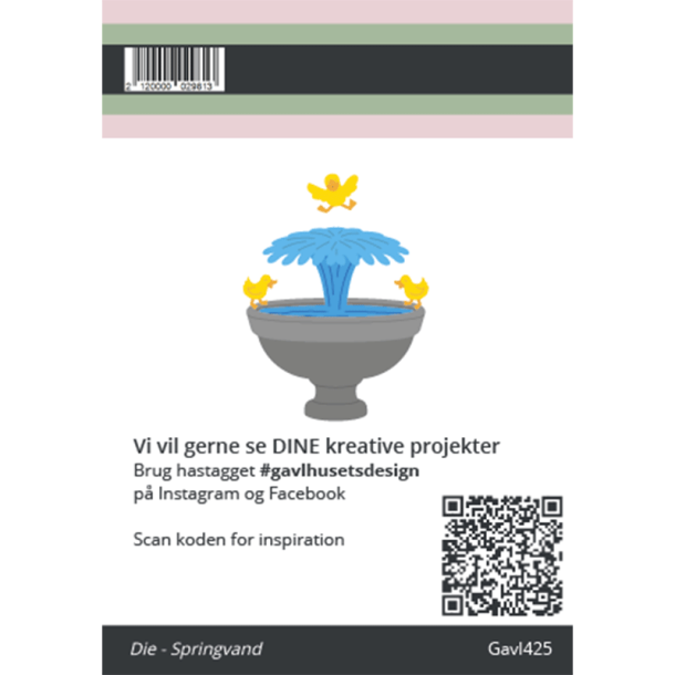 Gavlhusets Design - Die - Springvand