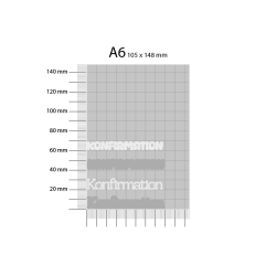 Gavlhusets Design - Die - Tekst - Konfirmation