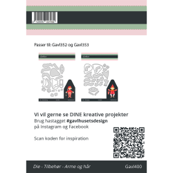 Gavlhusets Design - Die - Tilbeh�r - Arme og h�r