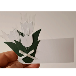 Gavlhusets Design - Die - 3D-tulipan