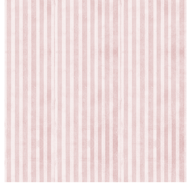 Gavlhusets Design - Papir - Smalle og brede striber - Gammel rosa