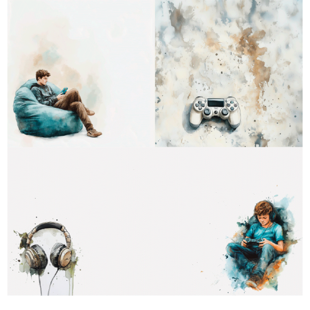 Gavlhusets Design - Papir - Gamerdrenge