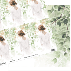 Gavlhusets Design - Papir - 6 Konfirmationskort - Piger